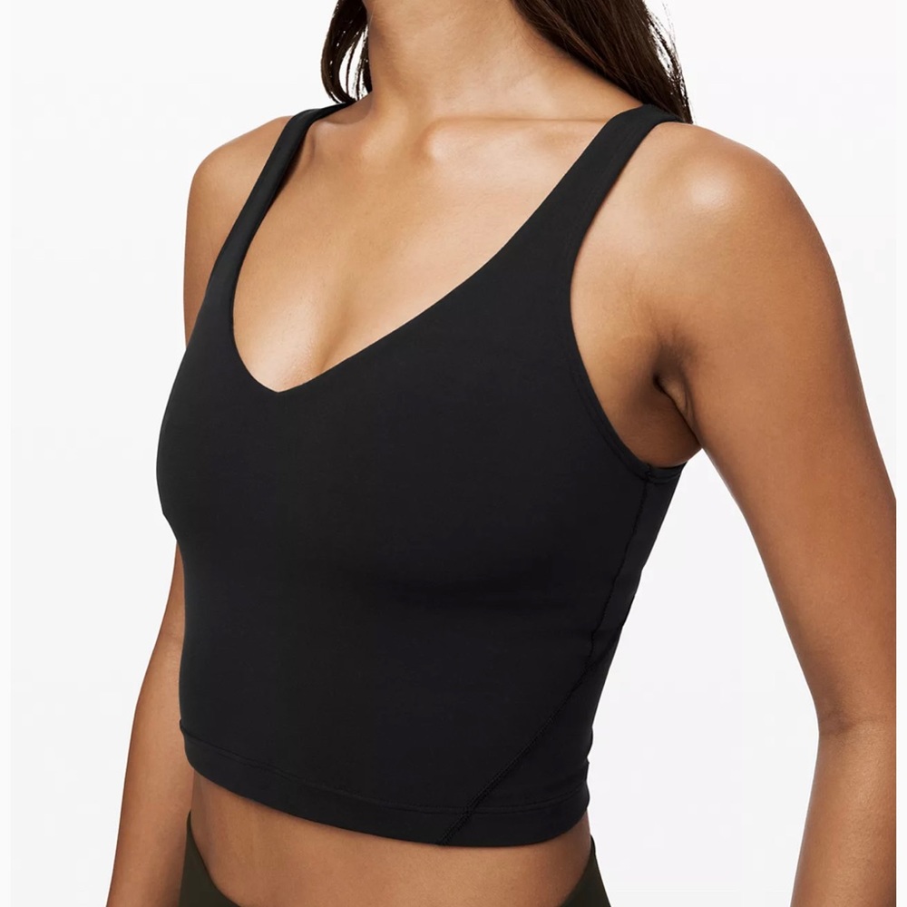 Lululemon align tank top - black - size 4
